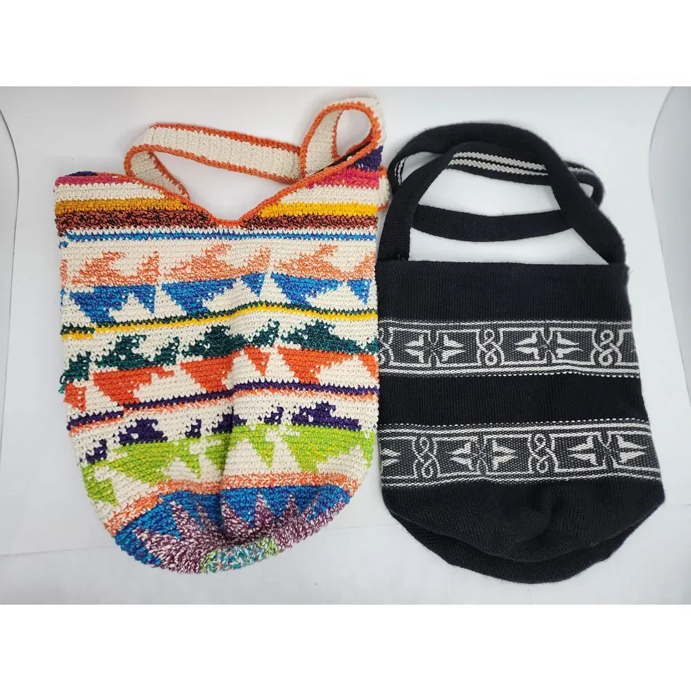 Colombian‎ Boho Crossbody Handmade Purse Bags Mochila X2
